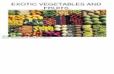 20524737 Exotic Vegetables and Fruits
