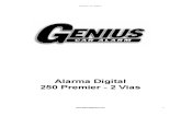 Alarma Genius Digital 250 Premier