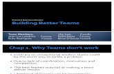 Building Better Teams