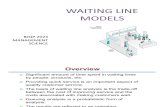 Chp 13 Waiting Line Model
