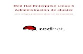 Red Hat Enterprise Linux 6 Cluster Administration Es ES