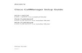 Call Manager Setup Guider 1