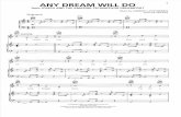 Any Dream Will Do - Broadway Songs - Sheet Music