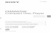 Manual Sony Cdxgt300mp