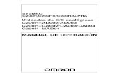 InfoPLC C200H AD DA MAD Manual Operacion