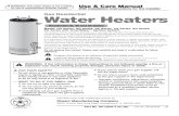 GE Water Heater Manual