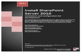 Install Share Point Server 2010