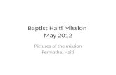 Baptist Haiti Mission 1