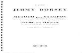 Jimmy Dorsey Sax Alt Method