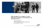 SAP NetWeaver Master Data Management 5.5 SP3
