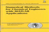 Numerical Methods Fr Chemical Engineers With m,At Lab Applications