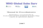 Manual de Procedimientos “Diagnóstico y caracterización de Escherichia coli O157 productor de toxina Shiga”