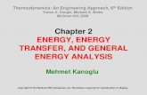 THERMODYNAMICS (TKJ3302) LECTURE NOTES -2 ENERGY, ENERGY TRANSFER, AND GENERAL ENERGY ANALYSIS