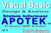 Skripsi Visual Basic 6.0 - Program Aplikasi APOTEK v1 - Desain dan Analisis Sistem Informasi Penjualan Obat di Toko Obat