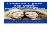 How I Cured My Ovarian Cyst. Reverse And Eliminate Ovarian Cysts Safe & Natural With Fast Results