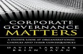 Corporate Governance Matters: A Closer Look at Organizational Choices and Their Consequences - 1st chapter (2011 pb.)