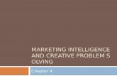 Strategic Marketing Management-Chapter 4-Marketing Intelligence and Creative Problem Solving