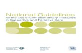 National Guidelines for the Use of Complementary Therapies in Supportive and Palliative Care