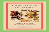Dedre Gentner, Susan Goldin-Meadow - Language in Mind- Advances in the Study of Language and Thou