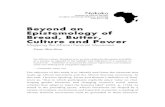 Beyond an Epistemology of Bread, Butter, Culture and Power- Mapping the African Feminist Movement
