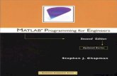 Matlab programming for Enginnering
