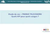 Quels KPIs pour quels usages - Le Cas de France Télévisions, par Mariam LAouffir, durant iCompetences SMIConference.com Marrakech #SMI2012