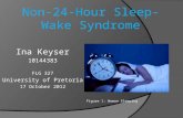 Non 24 Hour Sleep Wake Syndrome