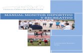 Manual Monitor Deportivo Recreativo Entrenamiento Sesion Tipo