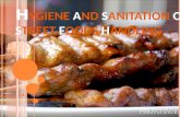 Hygiene and Sanitation on Street Foods Handling