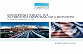 European Views On American Natural Gas Exports