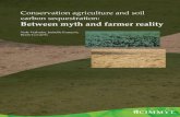 Conservation agriculture and soil carbon sequestration: between myth and farmer reality