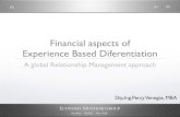 Financial Aspects of Experience Based Differentiation, A Global Relationship Management Approach-Prague Conferences