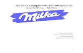 Analiza Componentelor Mixului de Marketing Milka