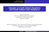 Valuation of Credit Default Swaptions and Credit Default Index Swaptions Nice_Rutkowski