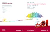 FIRE protection SYSTEMS  FULL RANGE  EXPERTISE FIRE PUMPS