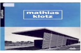 EL Croquis Mathias Klotz