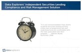 Independent Oversight Of Your Stock Lending Program