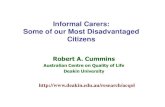 Informal Carers: Some of our Most Disadvantaged Citizens
