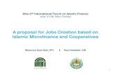 GENERATING JOBS IN TUNISIA: BEST PRACTICES AND AN APPROACH INTEGRATING ISLAMIC MICROFINANCE AND COOPERATIVES