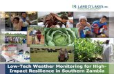 Low Tech Weather Monitoring for High Tech Resilience