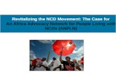 An Africa Advocacy Network for People Living with NCDs
