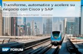 Transforme, automatice y acelere su negocio con Cisco y SAP