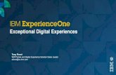 IBM Experience One: Exceptional Digital Experiences