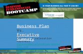 Business Plan Vs. Executive Summary: How to Clearly Present your Business Opportunity to Investors in a Concise Manner