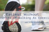 Benefits Of Walking As Exercise