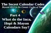 The Secret Calendar Codes 4 of 7