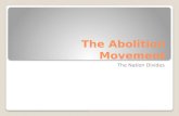 US History: Abolition Movement