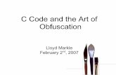 C Code and the Art of Obfuscation