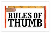 The Skinny on Health & Nutrition- Part 1: Rules of Thumb