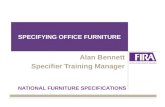 The importance of correct furniture specifications - Alan Bennett - FIRA